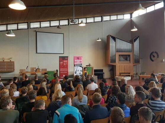 Speaking in schools in the Netherlands